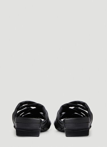 Sbalzo Kitten Heel Mules Marsèll Sbalzo Kitten Heel Mules Black mar0252007