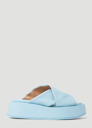 Marsèll Piattaforma Sandals Blue mar0252017