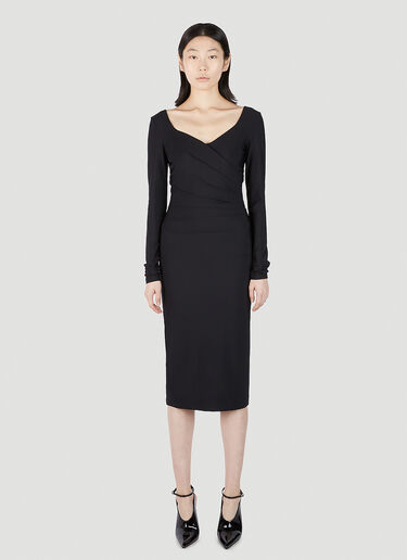 Max Mara 리버 드레스 블랙 max0251010