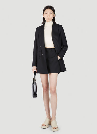 Max Mara 루글리오 더블 브레스티드 블레이저 블랙 max0251015