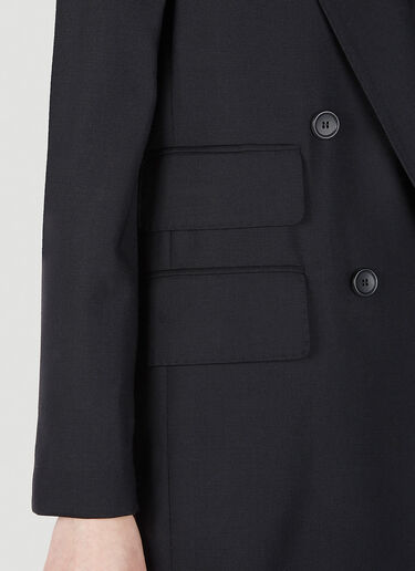 루글리오 더블 브레스티드 블레이저 Max Mara 루글리오 더블 브레스티드 블레이저 블랙 max0251015