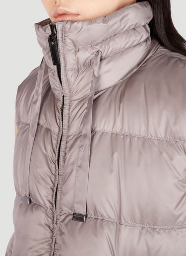Max Mara Seivi 无袖衬垫大衣 灰色 max0251048