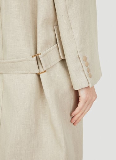 Max Mara Mescal ダブルブレスト コート ベージュ max0252002