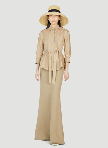 Max Mara Cuneo Shirt Camel max0252015