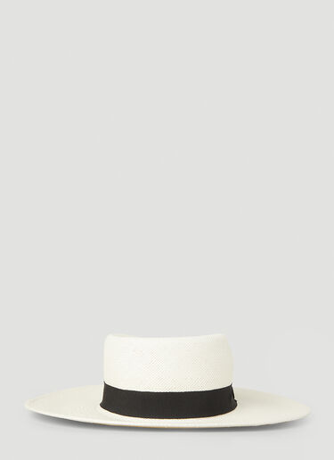 술타노 밀짚모자 Max Mara 술타노 밀짚모자 화이트 max0252034