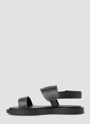 Max Mara Diana Sandals Black max0252039