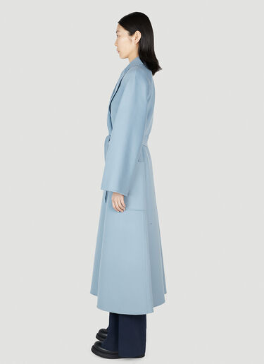 Max Mara Cadmio Trench Coat Light Blue max0252046