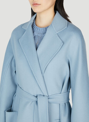 Max Mara Cadmio Trench Coat Light Blue max0252046