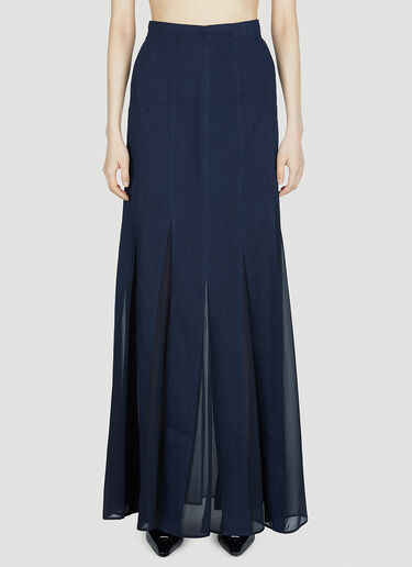 Max Mara 니키아 스커트 블루 max0252056