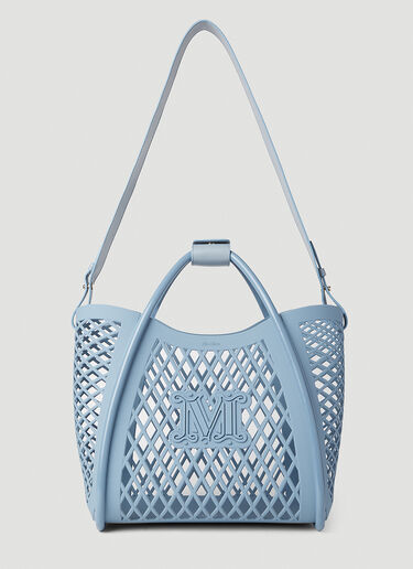 Max Mara 마리니 토트백 라이트 블루 max0252079