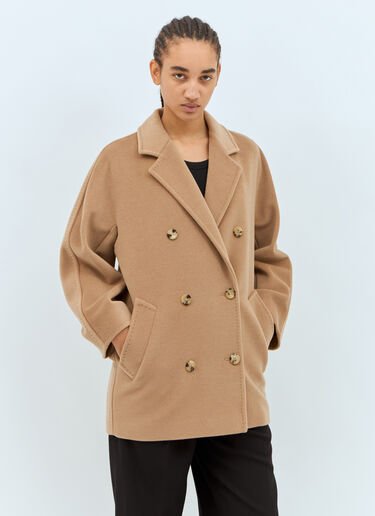 Max Mara レバスコート キャメル max0253018