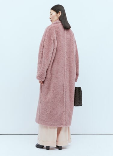 Oversized Teddy Coat Max Mara Oversized Teddy Coat Pink max0254055
