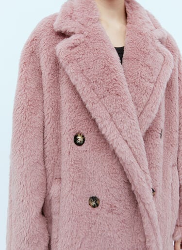 Oversized Teddy Coat Max Mara Oversized Teddy Coat Pink max0254055