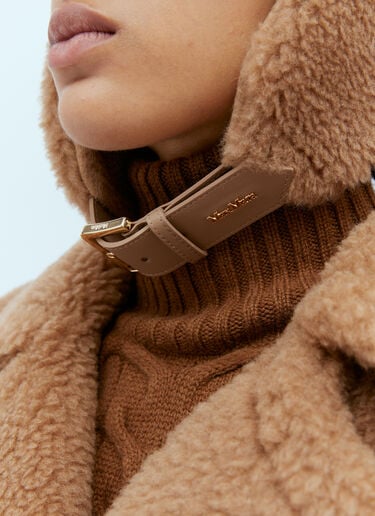 Teddy Buckle Baseball Cap Max Mara Teddy Buckle Baseball Cap Camel max0254086