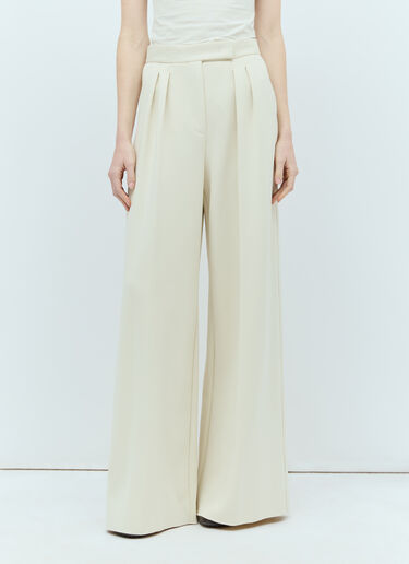 스쿠바 저지 팬츠 Max Mara 스쿠바 저지 팬츠 크림 max0255010