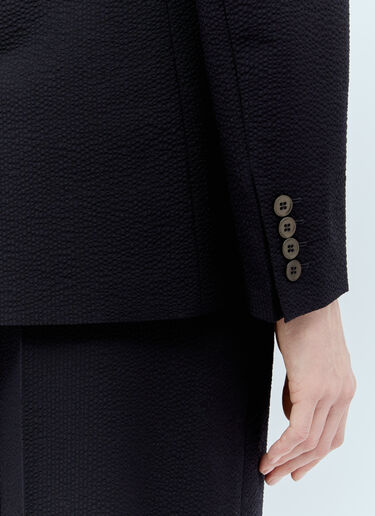 울 혼방 더블 브레스트 블레이저 Max Mara 울 혼방 더블 브레스트 블레이저 네이비 max0255021