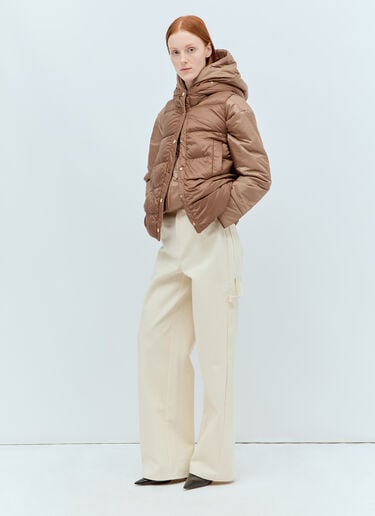 Max Mara 리버서블 파카 베이지 max0255050