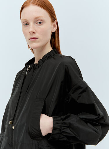 롱 파카 태피터 재킷 Max Mara 롱 파카 태피터 재킷 블랙 max0255059