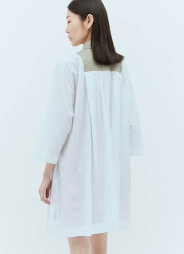 Max Mara 포플린 셔츠 원피스 화이트 max0256002