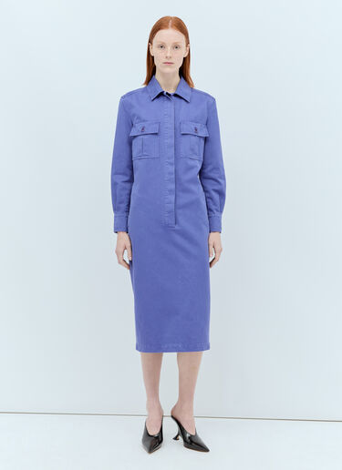 캔버스 셔츠 원피스 Max Mara 캔버스 셔츠 원피스 퍼플 max0256071