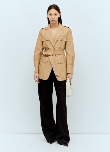 Multiple Pocket Jacket Max Mara Multiple Pocket Jacket Brown max0256073