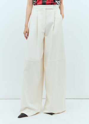 Max Mara 阔腿裤 乳白色 max0257001