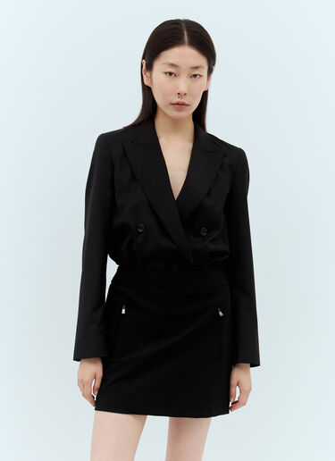 ボクシーブレザーボディスーツ Max Mara ボクシーブレザーボディスーツ ブラック max0257018