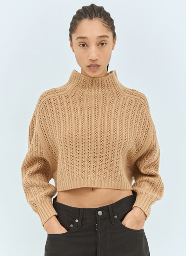 Max Mara ウール＆カシミアブレンド セーター ベージュ max0257025