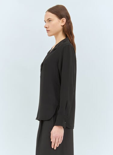 シルククレープデシンシャツ Max Mara シルククレープデシンシャツ ブラック max0258002