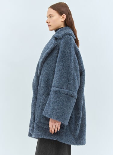 Max Mara テディベア アイコンコート ブルー max0258004