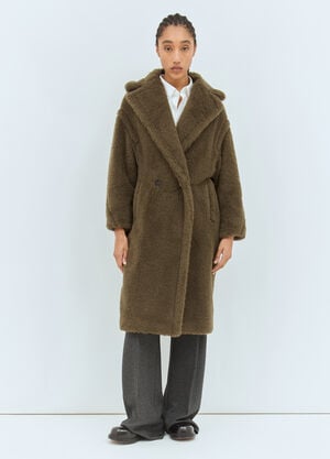 Max Mara 泰迪熊标志大衣 绿色 max0258014