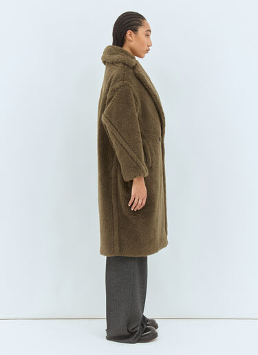 Max Mara テディベア アイコンコート グリーン max0258014