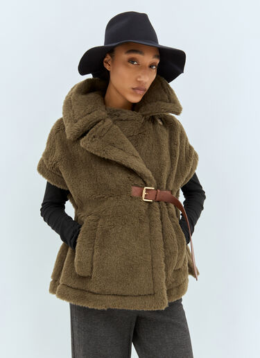 Max Mara 펠트 울 넓은 챙 모자 네이비 max0258023