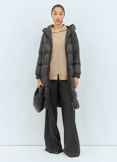 长款防水羽绒服 Max Mara 长款防水羽绒服 黑色 max0258028