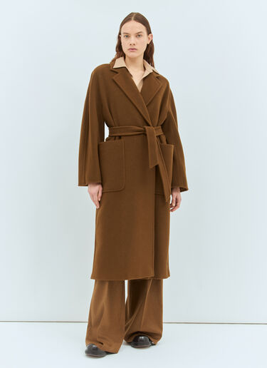 Camelwool Robe Coat Max Mara Camelwool Robe Coat Brown max0258039
