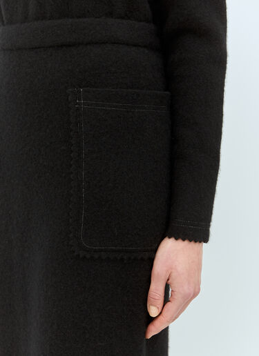 Wool And Cashmere Long Skirt Max Mara Wool And Cashmere Long Skirt Black max0258042