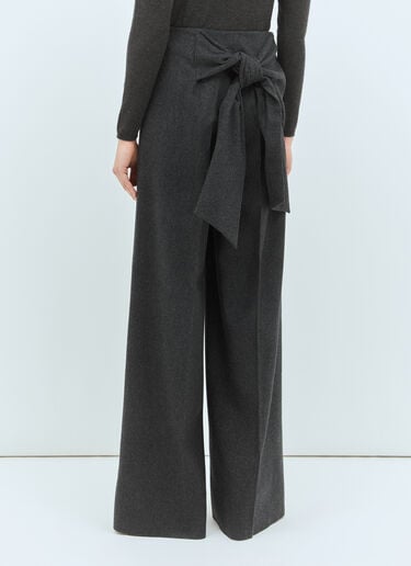 Wide-Leg Wool Felt Pants Max Mara Wide-Leg Wool Felt Pants Grey max0258043