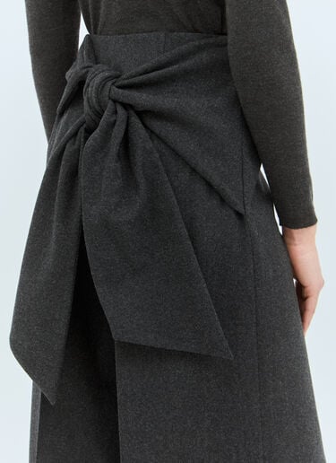 Wide-Leg Wool Felt Pants Max Mara Wide-Leg Wool Felt Pants Grey max0258043