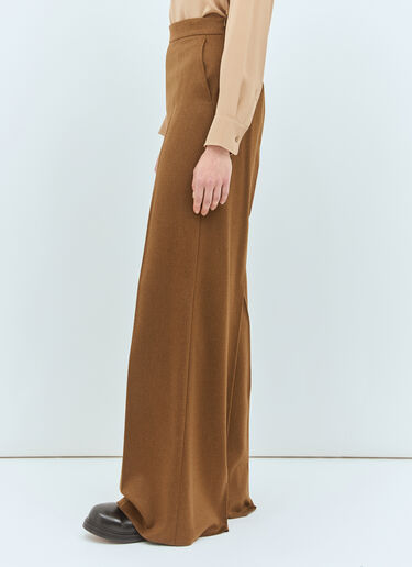 Camel Hair Palazzo Pants Max Mara Camel Hair Palazzo Pants Brown max0258045