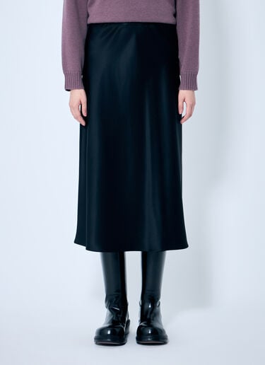 Silk Midi Skirt Max Mara Silk Midi Skirt Black max0259003