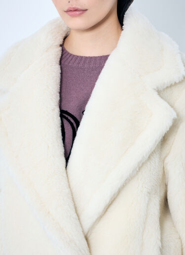 Cropped Teddy Bear Icon Coat Max Mara Cropped Teddy Bear Icon Coat Cream max0259021