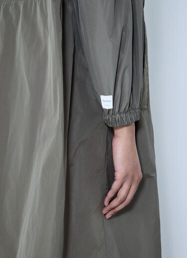 Max Mara Ripstop Hooded Coat Green max0259030