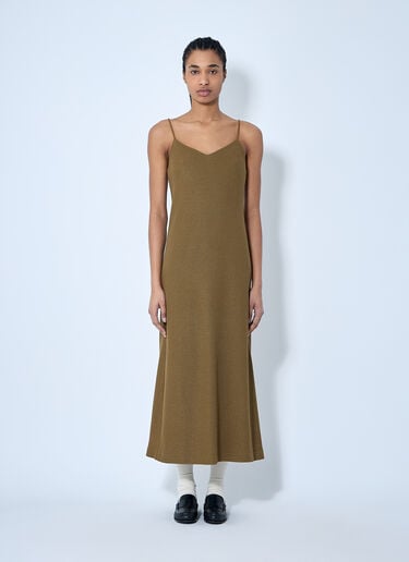 Max Mara Melfi 针织中长连衣裙  绿色 max0260013