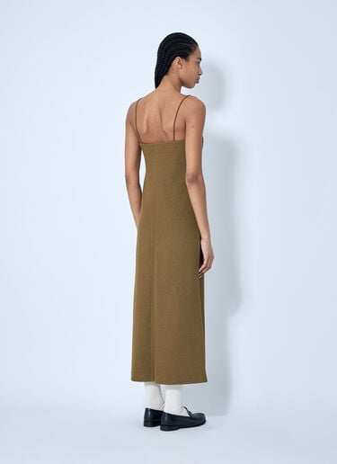 Max Mara Melfi 针织中长连衣裙  绿色 max0260013