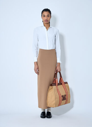 Knit Maxi Skirt Max Mara Knit Maxi Skirt Beige max0260030