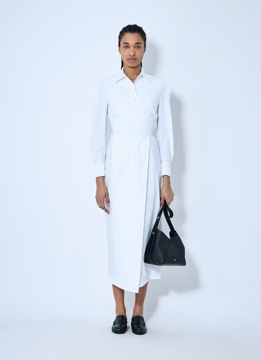 Poplin Shirt Dress Max Mara Poplin Shirt Dress White max0260036
