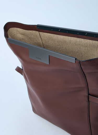 스몰 가죽 숄더백 Max Mara 스몰 가죽 숄더백 브라운 max0260040