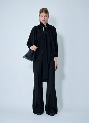 精裁羊毛裤 Max Mara 精裁羊毛裤 黑色 max0261001