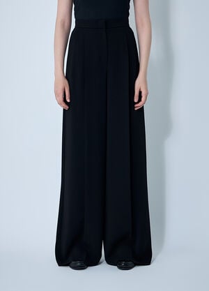Max Mara Laccato Pants Black max0261018