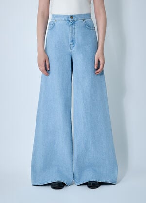 Max Mara Denim Jeans Light Blue max0261020